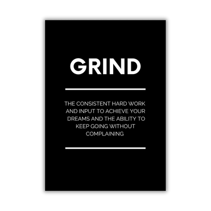 The Essence of Grind