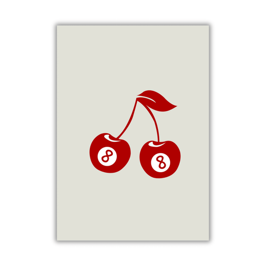 Cherry 8 Balls - Red