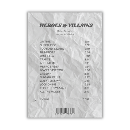 Heroes & Villains - Metro Boomin