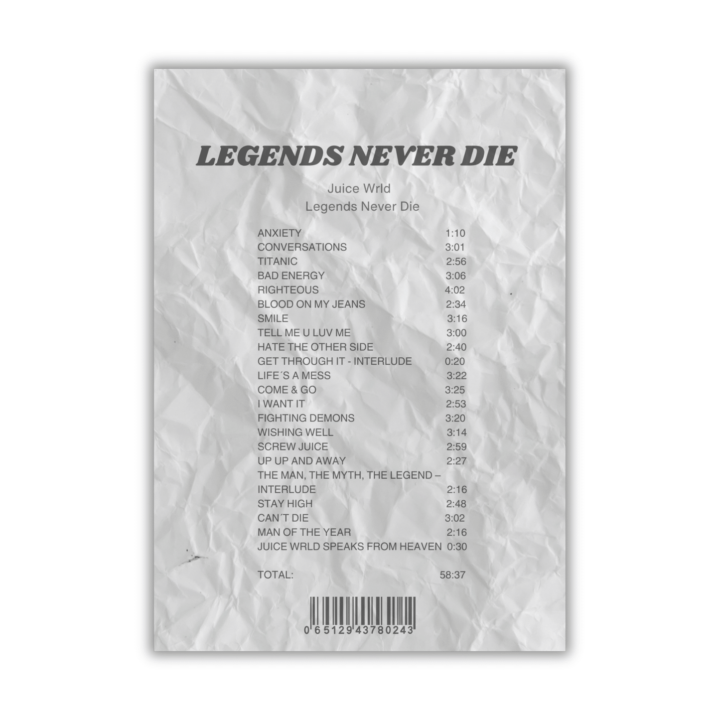 Legends never die - Juice Wrld