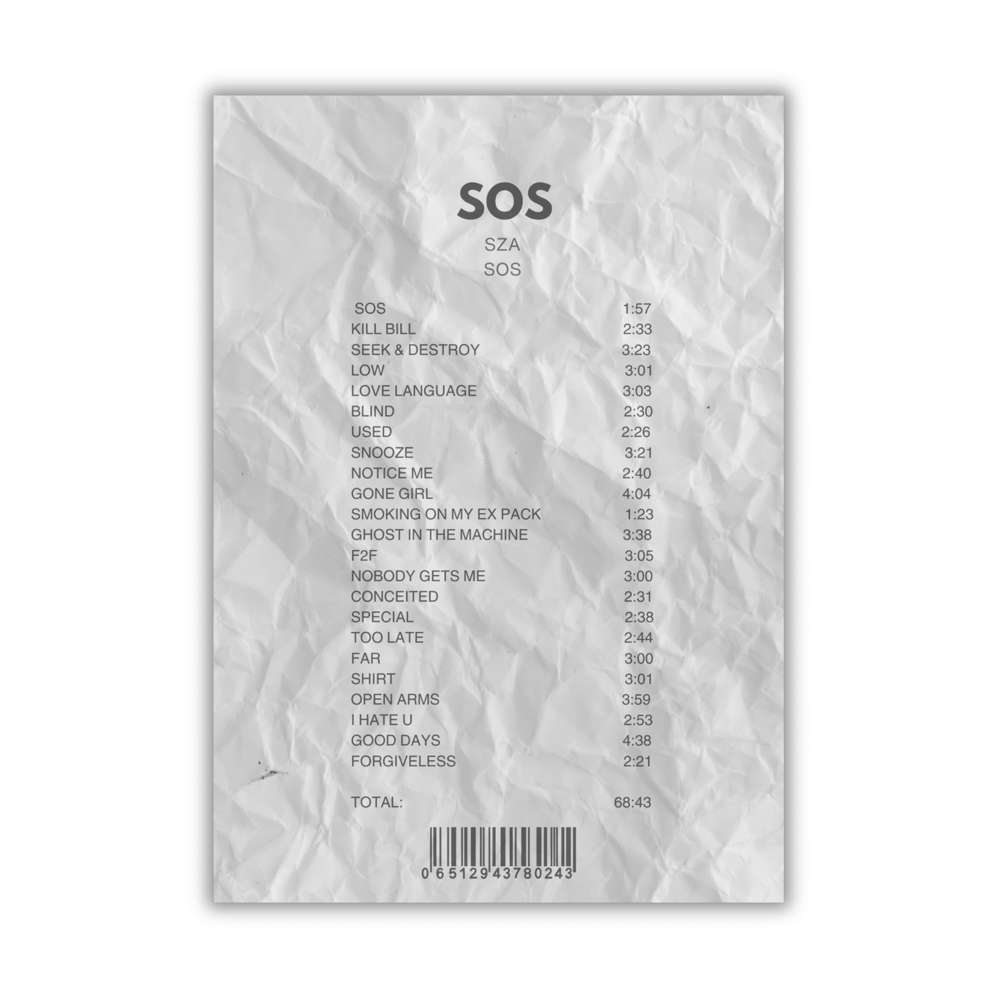 SOS - SZA